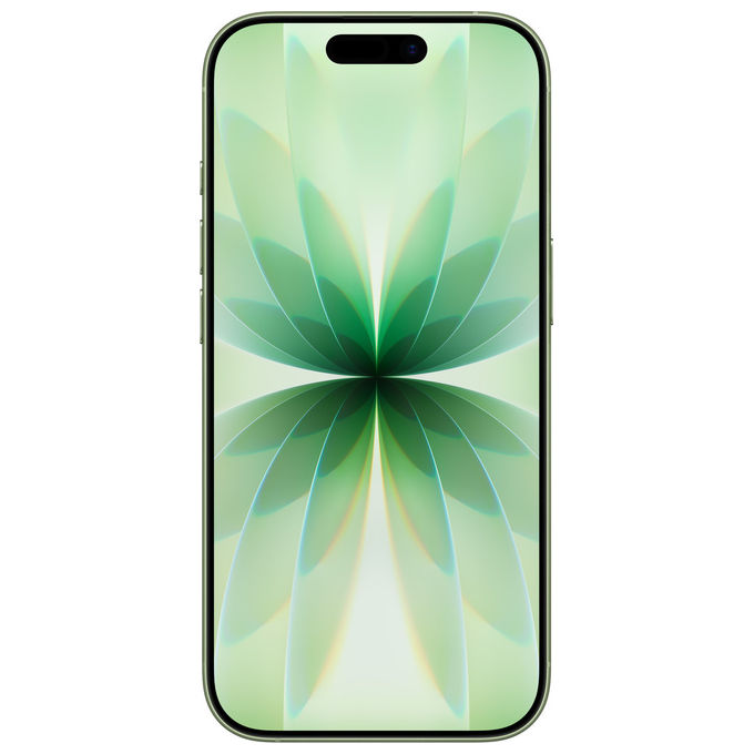 Apple MG6N4HN-A iPhone 17 Smartphone 5G 6.3'' OLED 256 GB chip A19 doppia fotocamera 48 MP iOS 26 colore Salvia