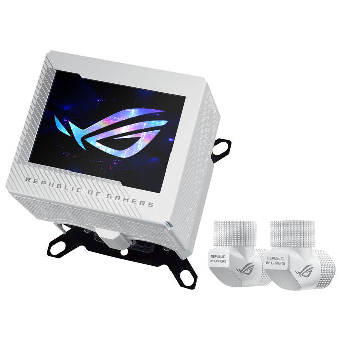 ASUS ROG Ryujin III WB White Edition, Blocco ad acqua per CPU