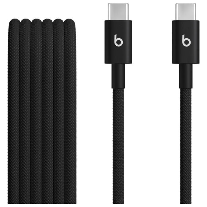 Apple Beats, Cavo USB-C, USB 2.0, 1.5 m, Nero Intenso