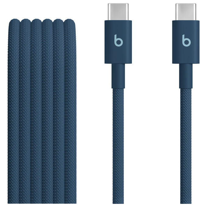 Beats, Cavo USB-C, 2.0, 1.5 m, Blu Marino