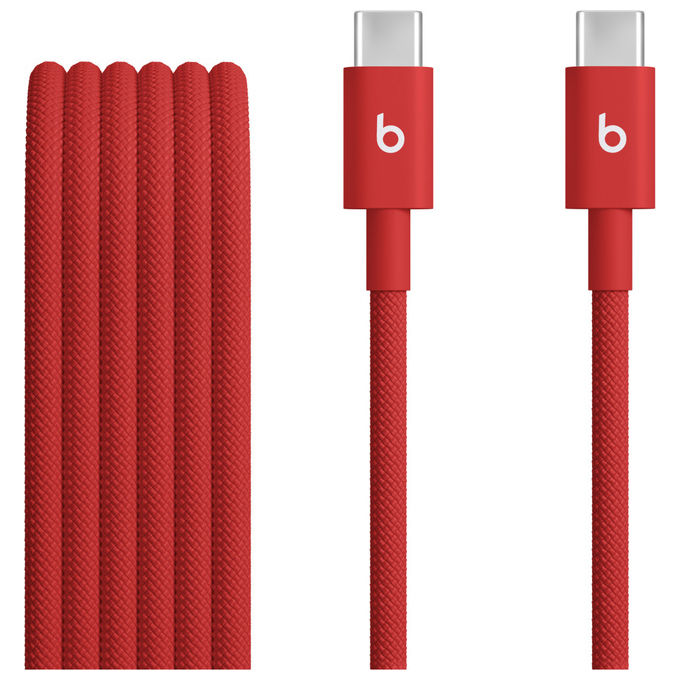 Apple Beats, Cavo USB-C, 2.0, 1.5 m, Rosso