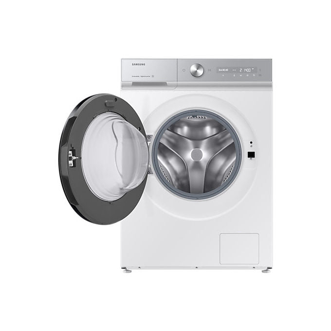 Samsung WW90DB8U95GH BESPOKE AI Lavatrice Frontale 9 Kg 1400 rpm Classe A QuickDrive Wi-Fi Vapore (85x60x60 cm) colore Bianco