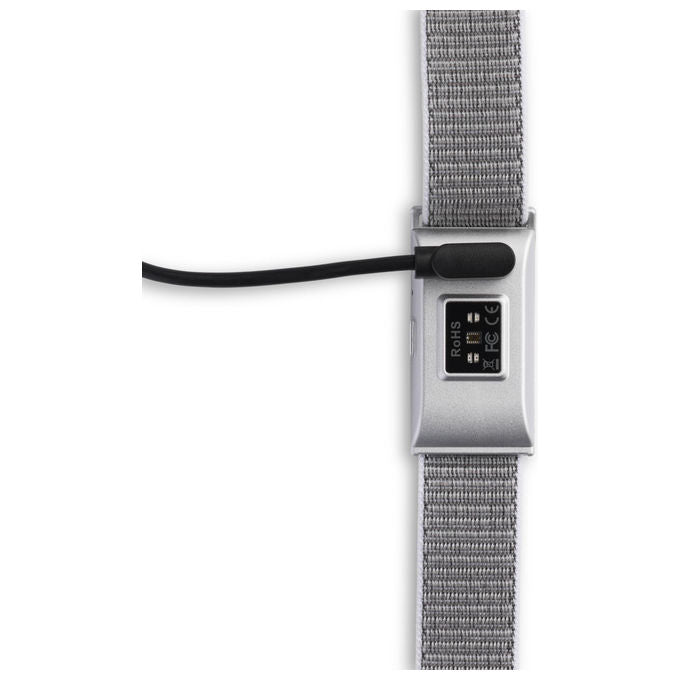 Nilox NXSWONAIRSL Onair Smartband Fitness Screenless Bluetooth IP68 batteria 25 giorni colore Argento