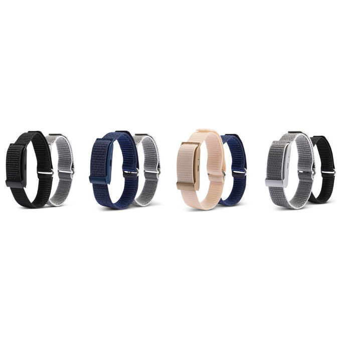 Nilox NXSWONAIRSL Onair Smartband Fitness Screenless Bluetooth IP68 batteria 25 giorni colore Argento
