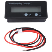 ACER Misuratore Capacita' Batteria LCD 12V 24V 36V 48V Indicatore Litio Piombo Acido colore Grigio