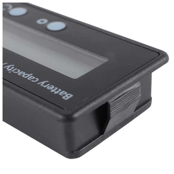 ACER Misuratore Capacita' Batteria LCD 12V 24V 36V 48V Indicatore Litio Piombo Acido colore Grigio