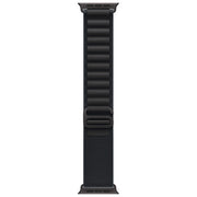 Apple, Cinturino Alpine Loop Nero 49 mm Medio, in Titanio Nero per Apple Watch