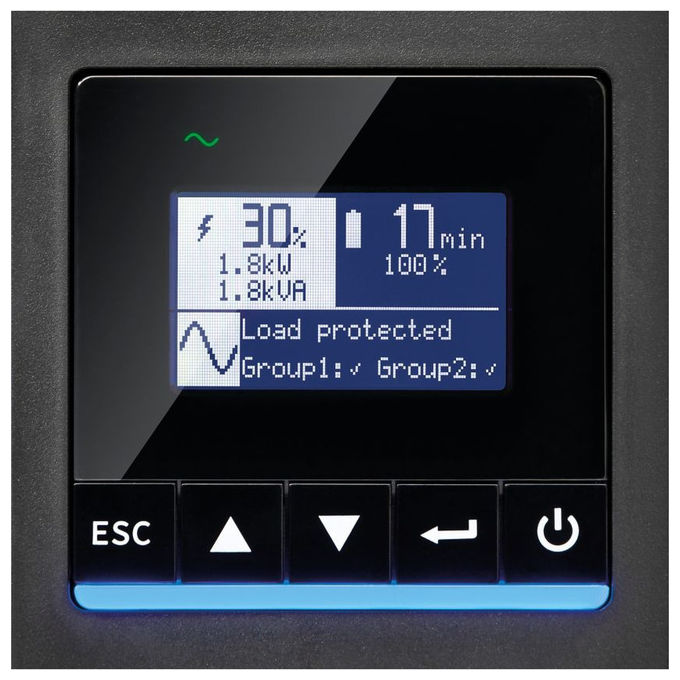 Eaton, Gruppo di Continuita' UPS 9PX6KIRTNG2, Doppia Conversione, 6 kVA 6000 W, Netpack G2