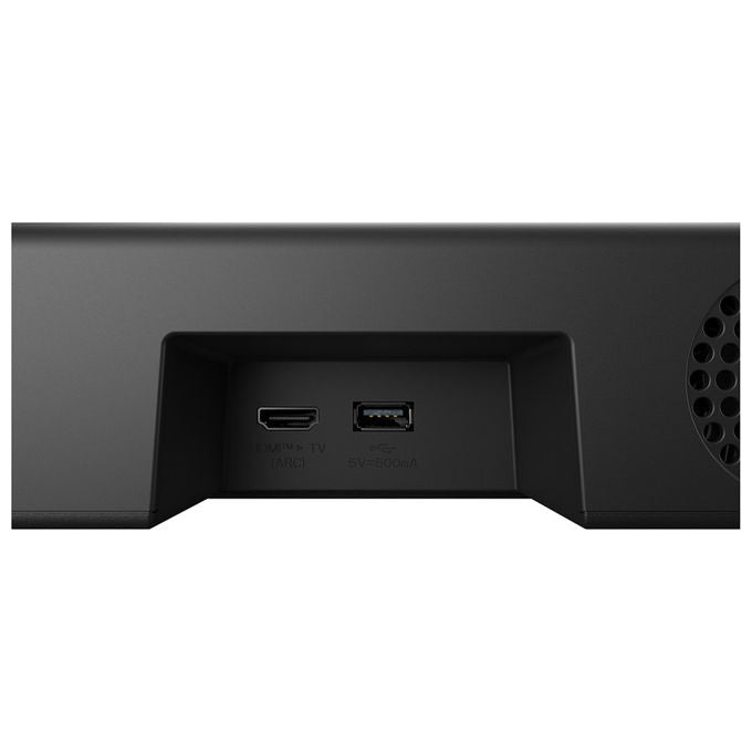 LG S20A Soundbar 2.0 Canali 50W Dolby Digital DTS AI Sound Pro HDMI ARC Bluetooth 5.3 USB colore Nero