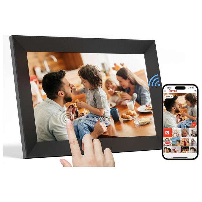 Cygnett Frameo, Cornice Digitale Wi-Fi 10.1'', con Cornici Intercambiabili