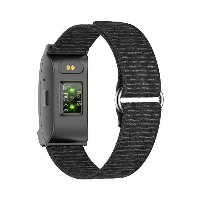 Nilox ONAIR Smartband Screenless Monitoraggio 24-7 IP68 Bluetooth 25 giorni autonomia colore Nero