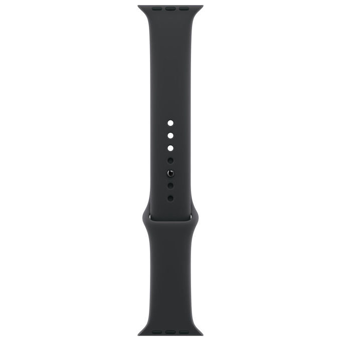 Apple, Cinturino Sport Nero, 40 mm, S-M