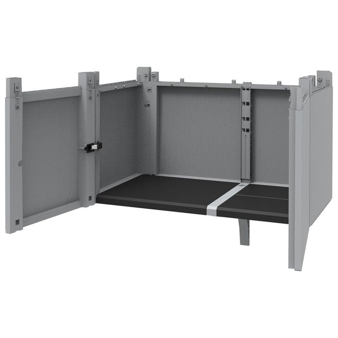 Terry Terry, KIT_ Estensione per Armadio Modular, Grigio, Trasformazione