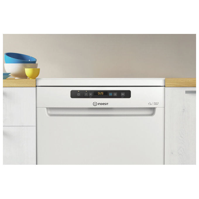 Indesit IN2FFC14BN6 Lavastoviglie Libera Installazione 14 coperti Classe C PushandGo 44 dB (85x60x59 cm) colore Bianco