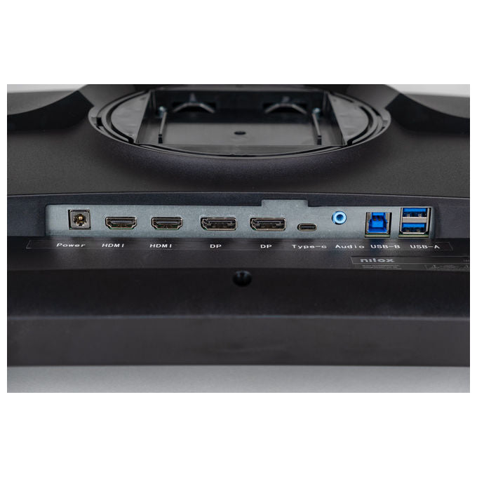 Nilox NXM49CRVDC Monitor PC 49'' Curvo IPS Dual QHD 5120x1440 144Hz 1ms Hub USB VESA colore Nero