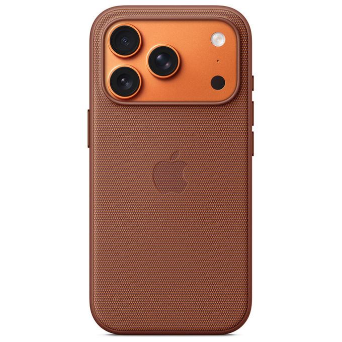 Apple, Custodia MagSafe in tessuto TechWoven, iPhone 17 Pro, Terra di Siena