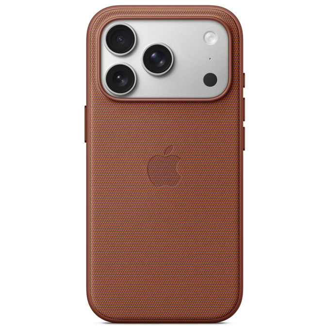 Apple, Custodia MagSafe in tessuto TechWoven, iPhone 17 Pro, Terra di Siena