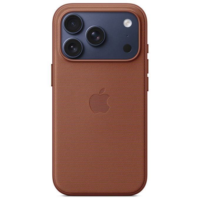 Apple, Custodia MagSafe in tessuto TechWoven, iPhone 17 Pro, Terra di Siena