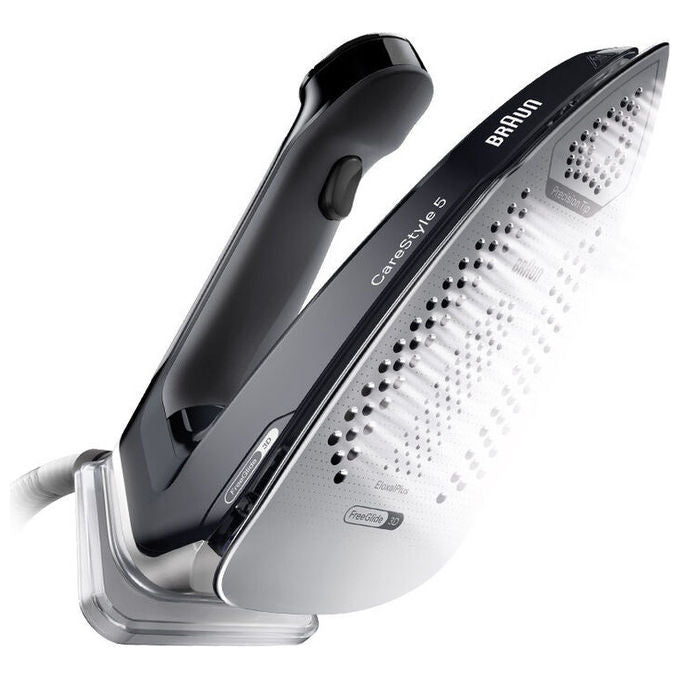 Braun IS5249BK CareStyle 5 Ferro da Stiro con Caldaia 2400 W 7,5 bar 2 L Piastra EloxalPlus colore Nero