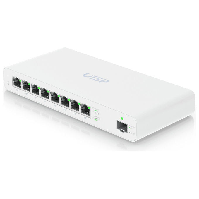 Ubiquiti, Switch Gigabit Ethernet PoE Layer 2, UISP Gestito, Bianco