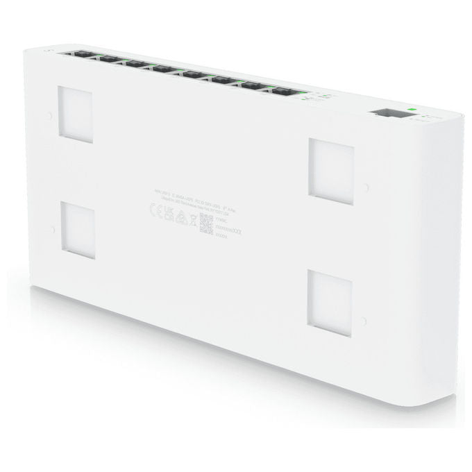 Ubiquiti, Switch Gigabit Ethernet PoE Layer 2, UISP Gestito, Bianco