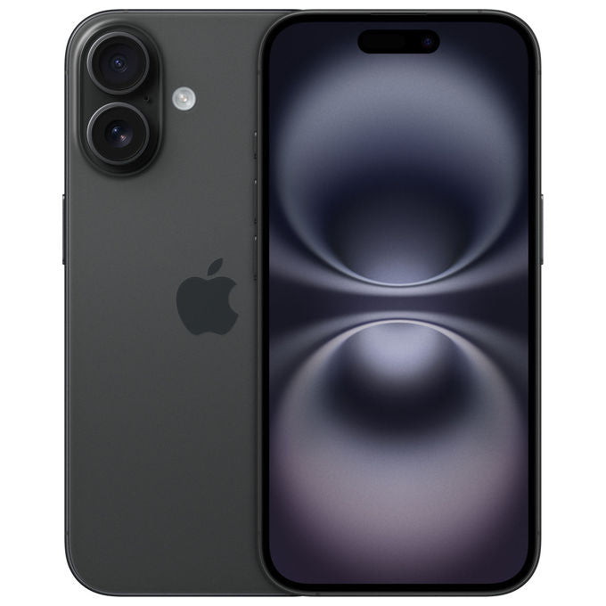 Apple iPhone 16, 128GB, Nero, Display 6.1'', Doppia SIM, iOS 18, 5G, USB tipo-C