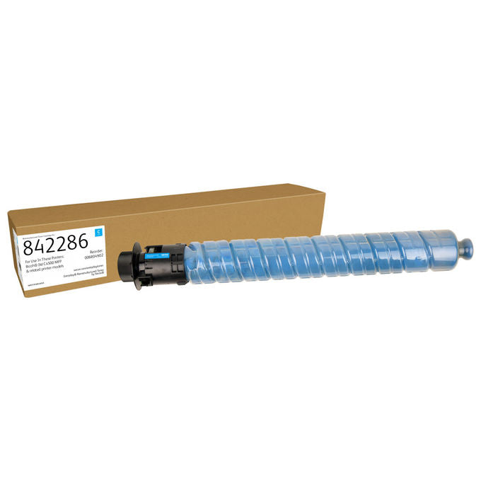 Xerox, Toner rigenerato Ciano, Compatibile con Ricoh 842286, Capacita' standard