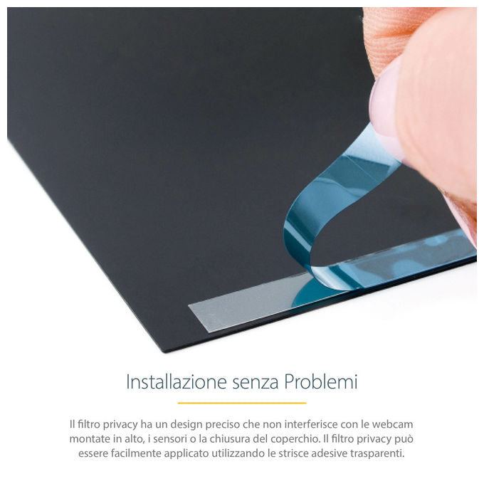 StarTech.com, Filtro Privacy MacBook Pro 16'', Protezione Schermo Reversibile, Anti Luce Blu, 30 Gradi