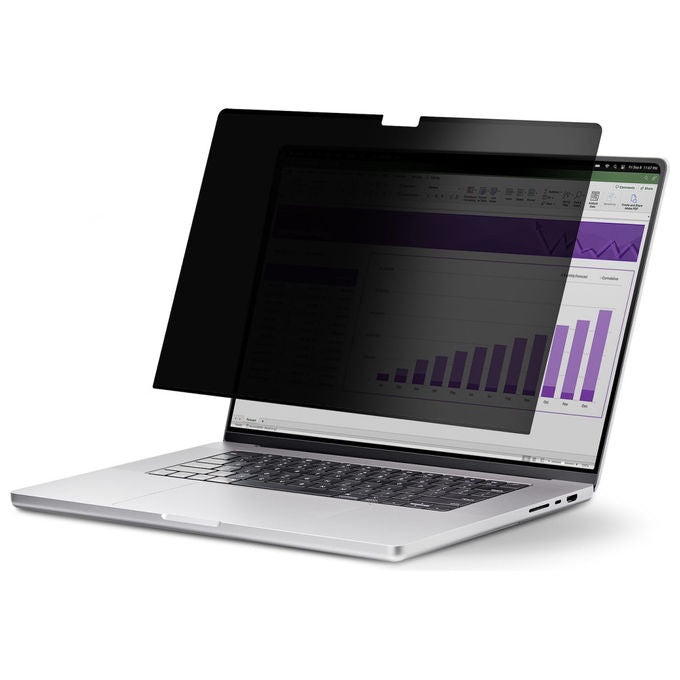 StarTech.com, Filtro Privacy Magnetico, Antiriflesso, Riduzione Luce Blu 51%, Per MacBook Pro 16'' 21-23