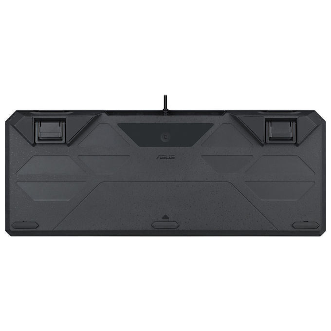 Asus, Tastiera Gaming TUF Gaming K3 Gen II, USB QWERTY, Ottico-meccanica, RGB, Nero