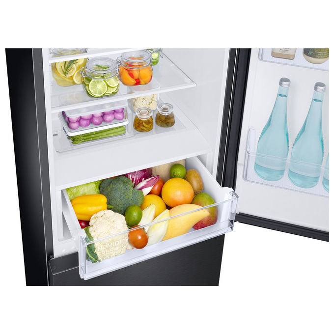 Samsung RB33B612EBN-EF Frigorifero Combinato 344 L Total No Frost 185 cm colore Nero