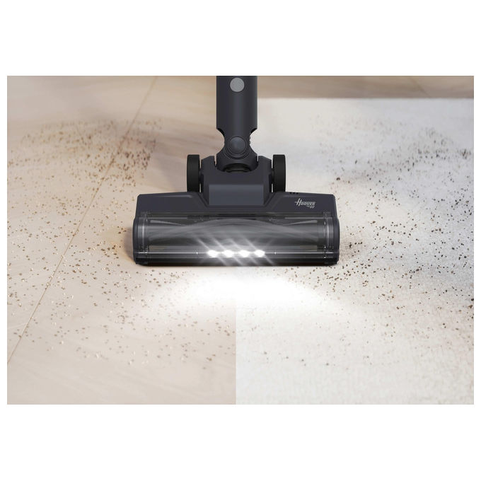 Hoover HFG10P 011, Aspirapolvere elettrica senza sacco, 0.55 L, 200 W, Blu e Grigio