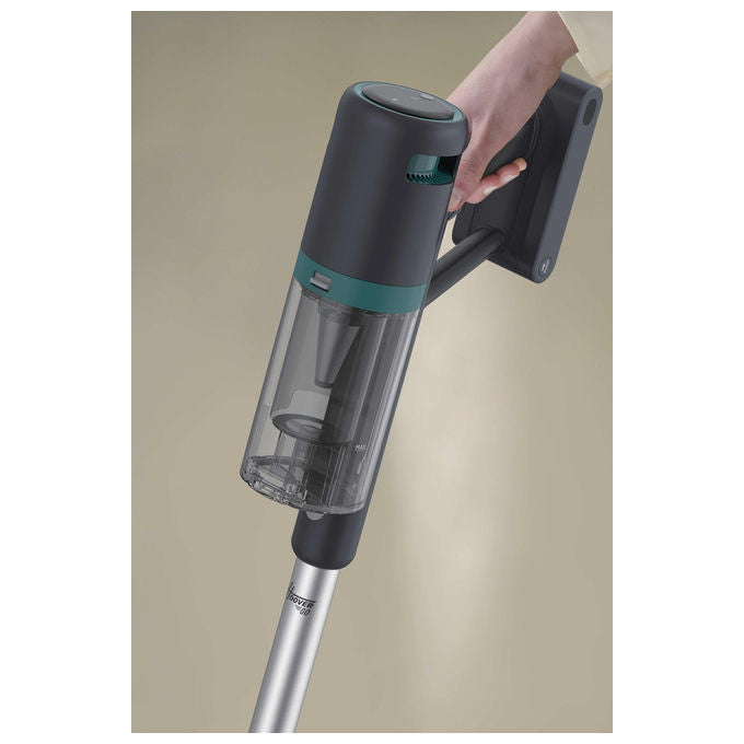 Hoover HFG10P 011, Aspirapolvere elettrica senza sacco, 0.55 L, 200 W, Blu e Grigio