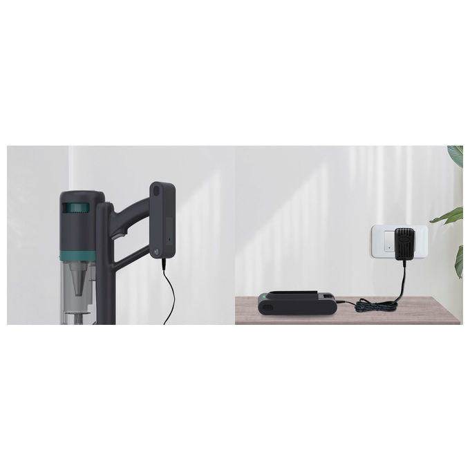 Hoover HFG10P 011, Aspirapolvere elettrica senza sacco, 0.55 L, 200 W, Blu e Grigio