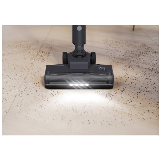 Hoover HFG10P 011, Aspirapolvere elettrica senza sacco, 0.55 L, 200 W, Blu e Grigio