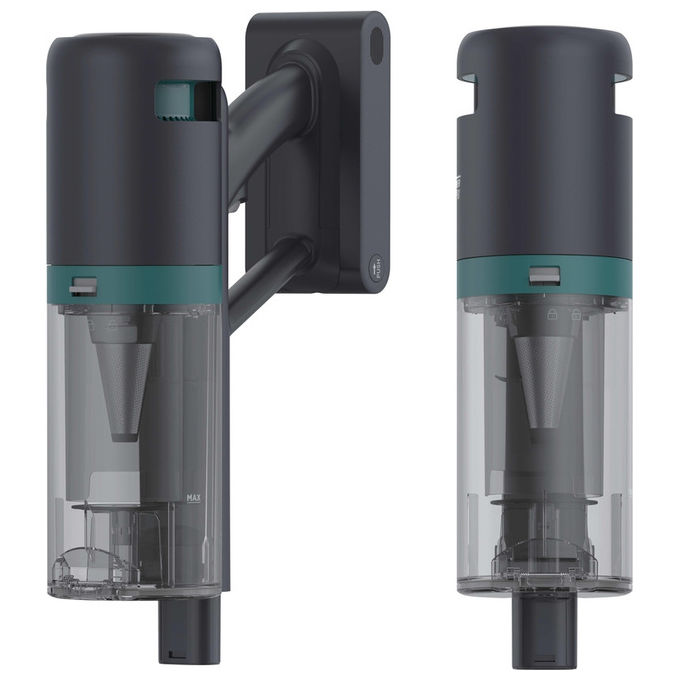 Hoover HFG10P 011, Aspirapolvere elettrica senza sacco, 0.55 L, 200 W, Blu e Grigio