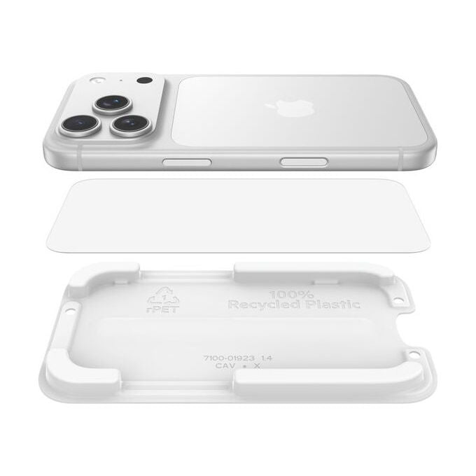 Belkin ScreenForce InvisiGlass, Pellicola Proteggischermo Trasparente, Anti-Caduta, per Apple iPhone 17 Pro