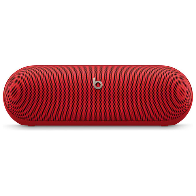 Beats, Speaker Bluetooth Portatile, Rosso, Resistente all'acqua IP67, 24 Ore di Autonomia