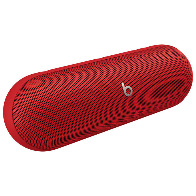 Beats, Speaker Bluetooth Portatile, Rosso, Resistente all'acqua IP67, 24 Ore di Autonomia