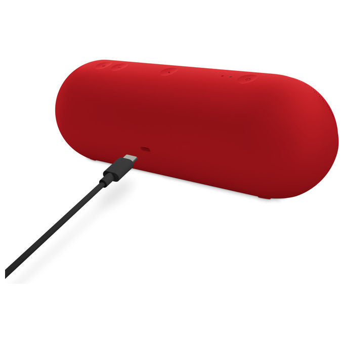 Beats, Speaker Bluetooth Portatile, Rosso, Resistente all'acqua IP67, 24 Ore di Autonomia