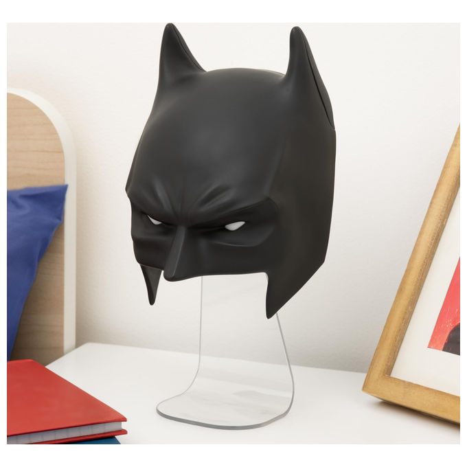 Paladone, Lampada Led Maschera Batman, Da Parete O A Sé Stante, DC Comics