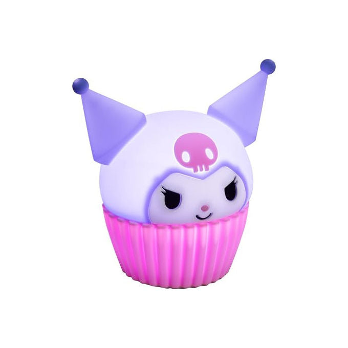 Paladone, Kuromi SquishyGlo, Lampada in Silicone Ricaricabile, 15 cm