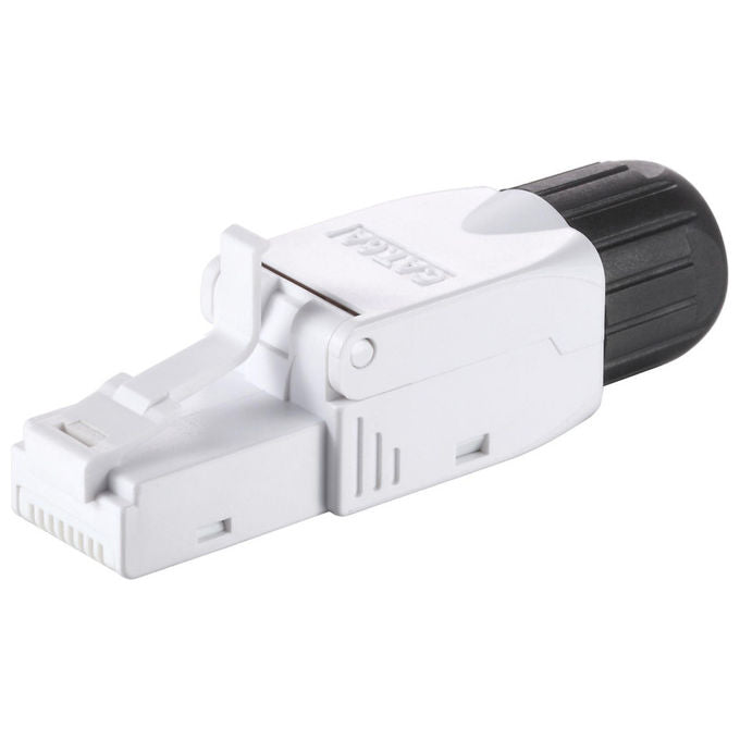 Equip, Connettore RJ45 Cat.6A, Senza Attrezzi, 5 Pezzi, Bianco