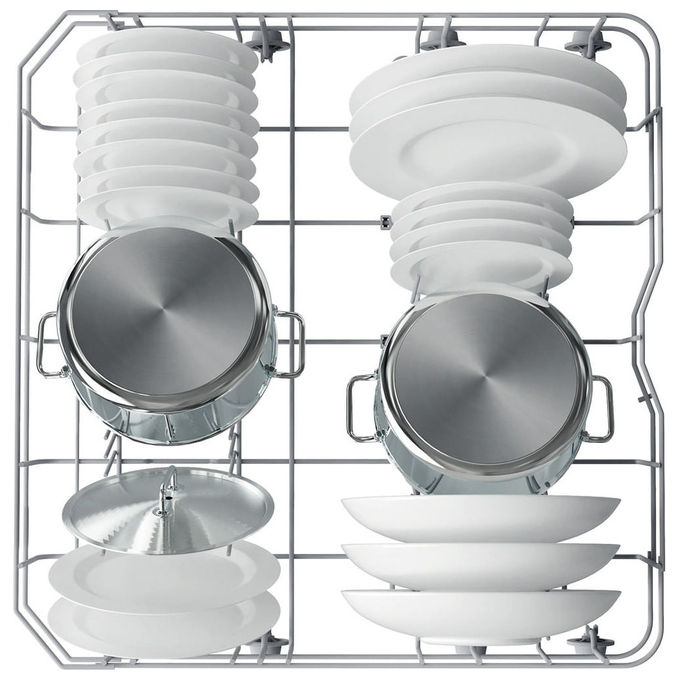 Hotpoint Ariston HA4IFC14BS Lavastoviglie da incasso 14 coperti Classe C 44 dB ActiveDry Motore Inverter (82x60x56 cm) colore Argento
