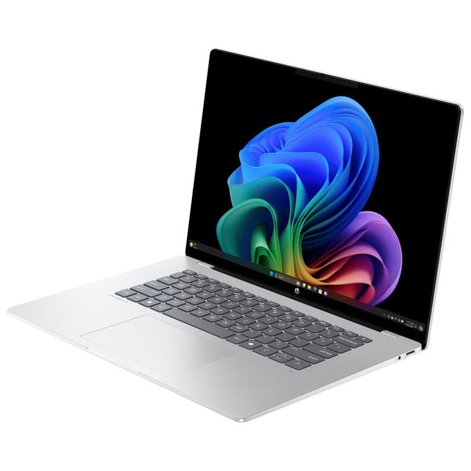 HP 16-BF0004NL OmniBook 5 Laptop Next Gen AI Qualcomm Snapdragon X1 16 pollici 16 GB RAM 512 GB SSD Windows 11 Home colore Argento Ghiaccio