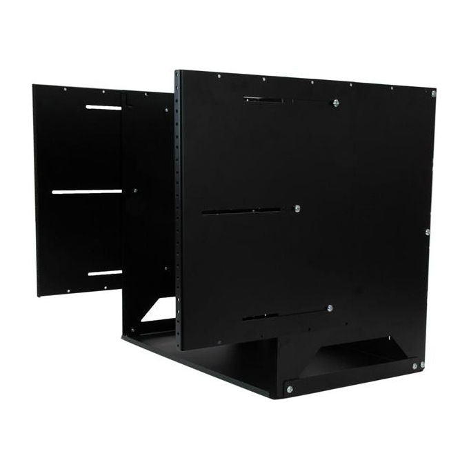 StarTech.com, Armadio Rack da Muro, 8U, con Mensola, Acciaio, Nero
