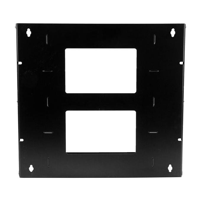 StarTech.com, Armadio Rack da Muro, 8U, con Mensola, Acciaio, Nero