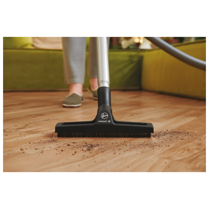 Hoover, Aspirapolvere a Traino, 3.5 L, 700 W, Con Sacco, Nero, Telios Parquet