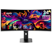 MSI 3DE2 MPG 341CQR QD-OLED X36 Monitor Gaming 34'' UWQHD 3440x1440 360Hz 0.03ms QD-OLED 5ª gen HDR True Black 500 HDMI 2.1 DP 2.1 USB-C 98W colore Nero