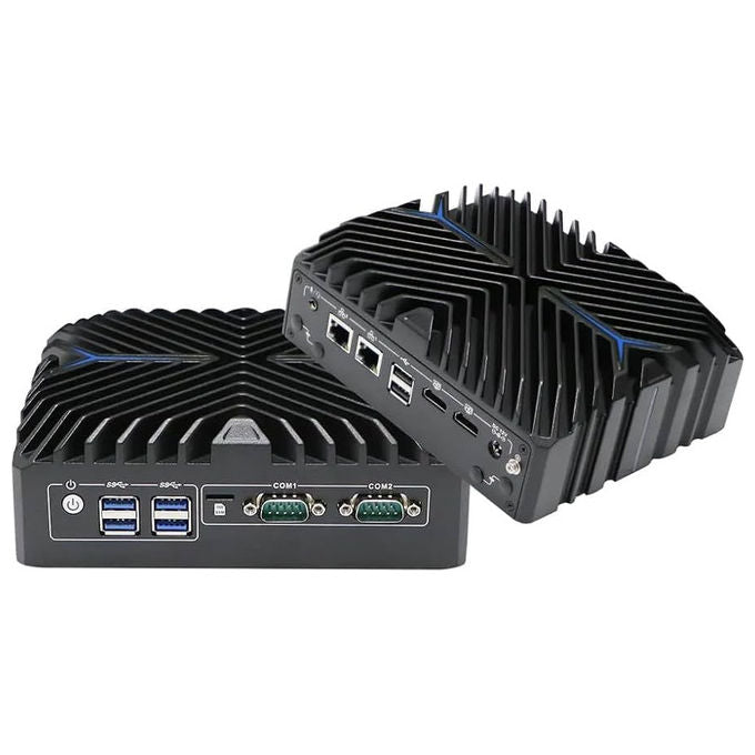 Yashi, Mini PC Fanless, Intel i5-1235U, 8GB RAM, 512GB SSD, Windows 11 IoT Enterprise